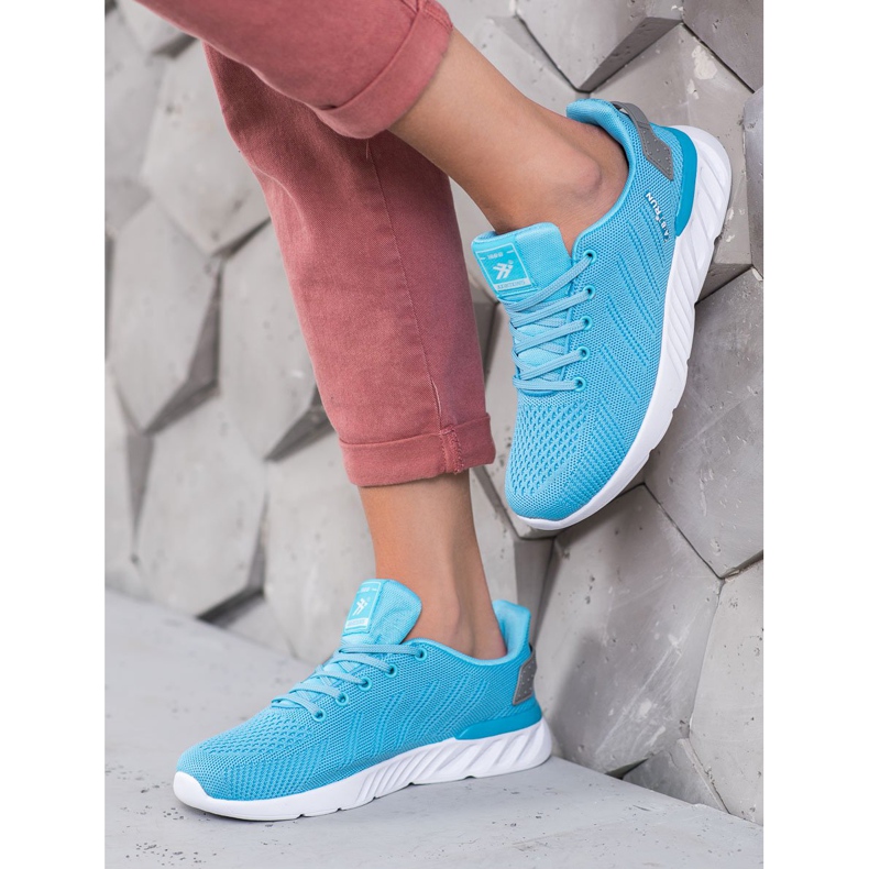 Ax Boxing Încălțăminte sport deschisă ajurată albastru 1