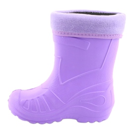 Bocanci de ploaie pentru copii Befado 162Y102 violet 2