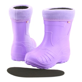 Bocanci de ploaie pentru copii Befado 162Y102 violet 4