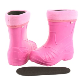 Pantofi pentru copii Befado Pink Galoshes 162y101 roz 4