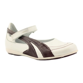 Ren But Balerini din piele Ren-But la reducere alb multicolor 1