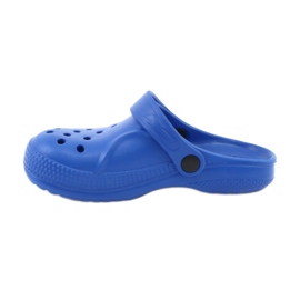Befado alti pantofi copii - floarea de colt 159X008 albastru 2