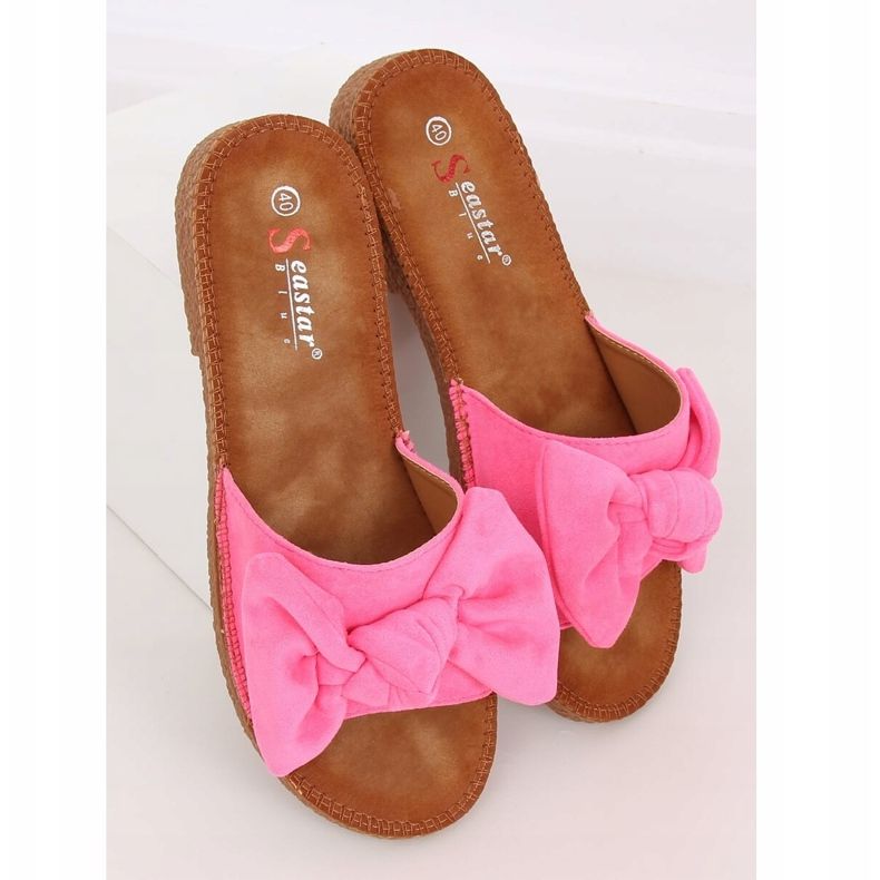 Papuci Fuchsia pentru femei YQ230 Fuchsia roz 1