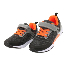 NEWS ȘTIRI Pantofi sport cu velcro 20DZ55-1777 negru 2