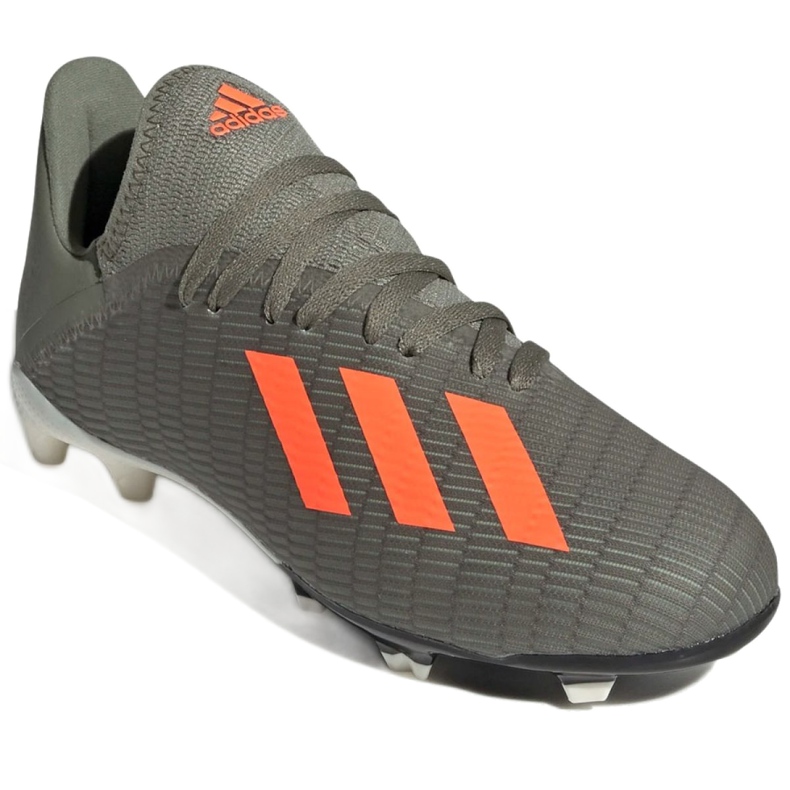 Ghete de fotbal Adidas X 19.3 Fg Jr EF8374 kaki 3