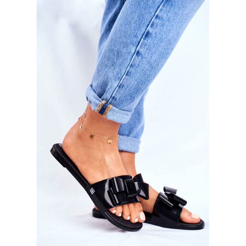 Papuci de damă cauciuc parfumat ZAXY negru FF285014 1