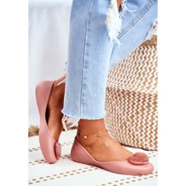 Balerini de cauciuc parfumate pentru femei ZAXY Roz FF285052 2