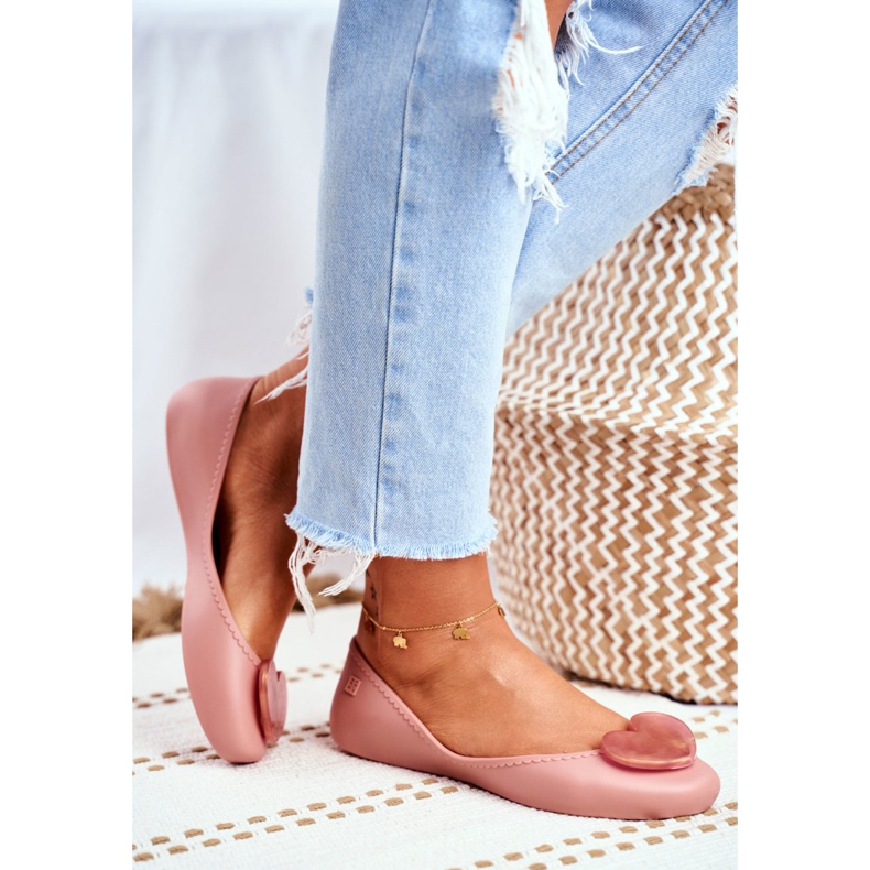 Balerini de cauciuc parfumate pentru femei ZAXY Roz FF285052 2