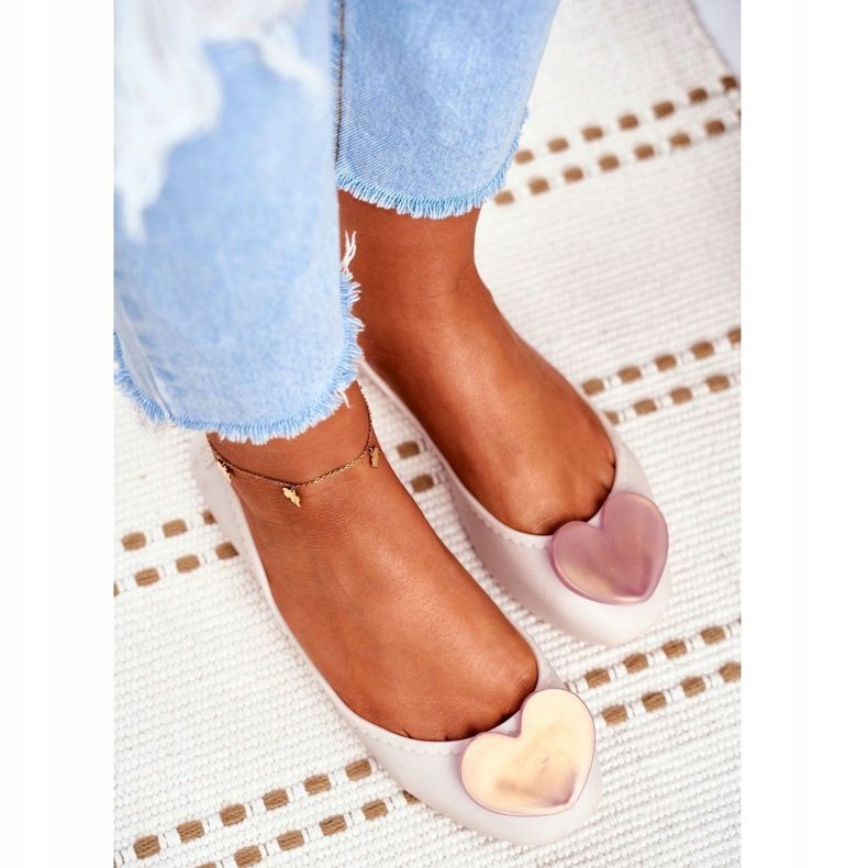 Balerini de cauciuc parfumate pentru femei ZAXY Bej FF285051 1