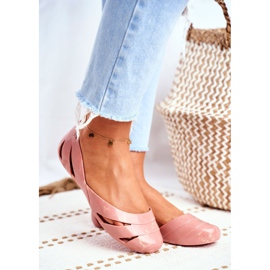 Ballerine parfumate din cauciuc pentru femei ZAXY Nude Beige FF285054 maro 1