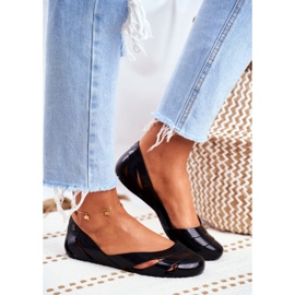 Balerini de cauciuc parfumate pentru femei ZAXY Negru FF285053 1