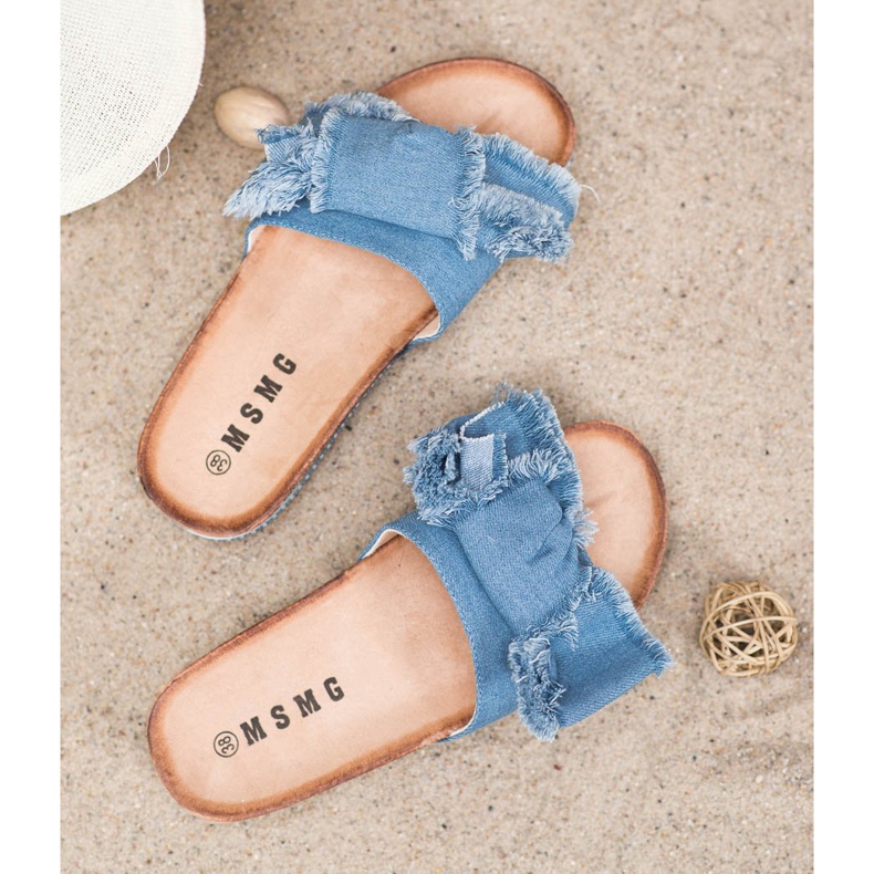 SHELOVET Papuci de casă albastru 1