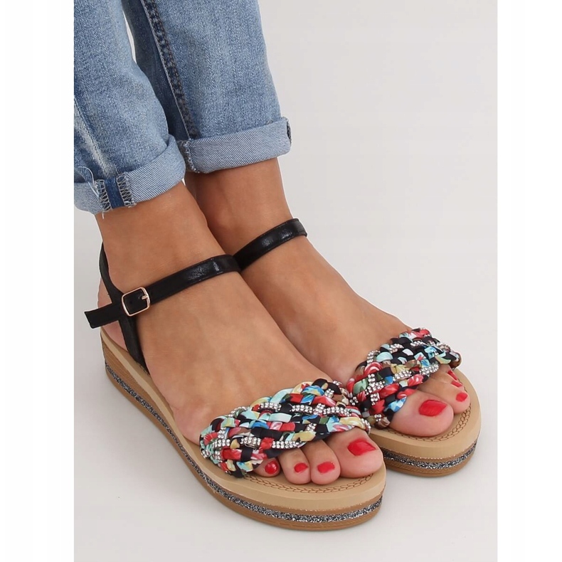 Sandale negre pentru femei CK151P Negre negru 1