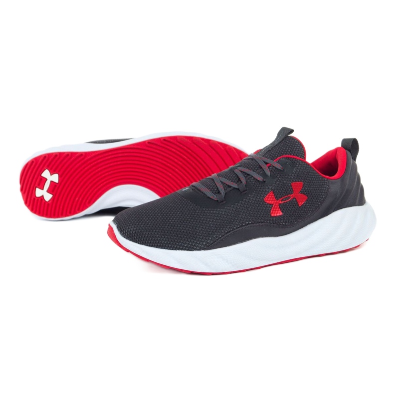 Pantofi de alergare Under Armour Charged Will Nm M 3023077-101 negru roșu gri 6