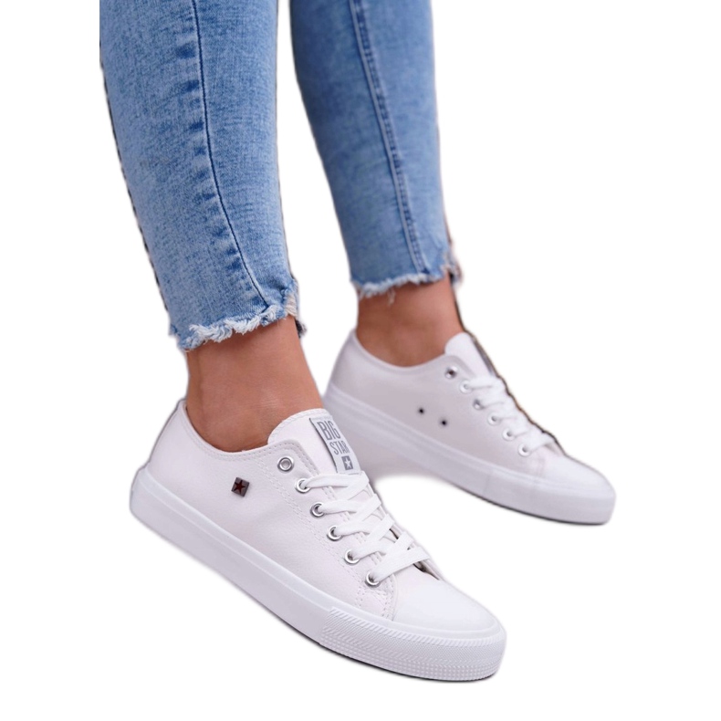 Adidași pentru femei Big Star White V274869 alb 1