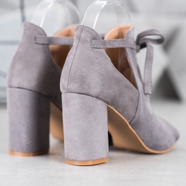 Cizme VINCEZA deget deschis gri 1