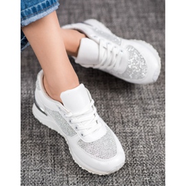 SHELOVET Încălțăminte sport albă elegantă 2 SHELOVET Încălțăminte sport albă elegantă 2