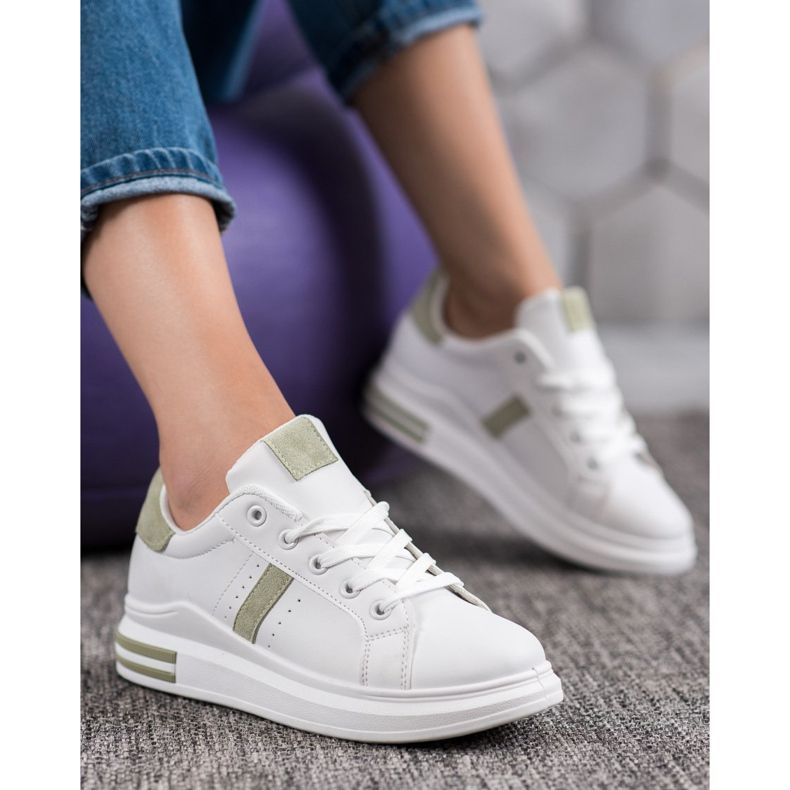 Sweet Shoes Adidași albi 2