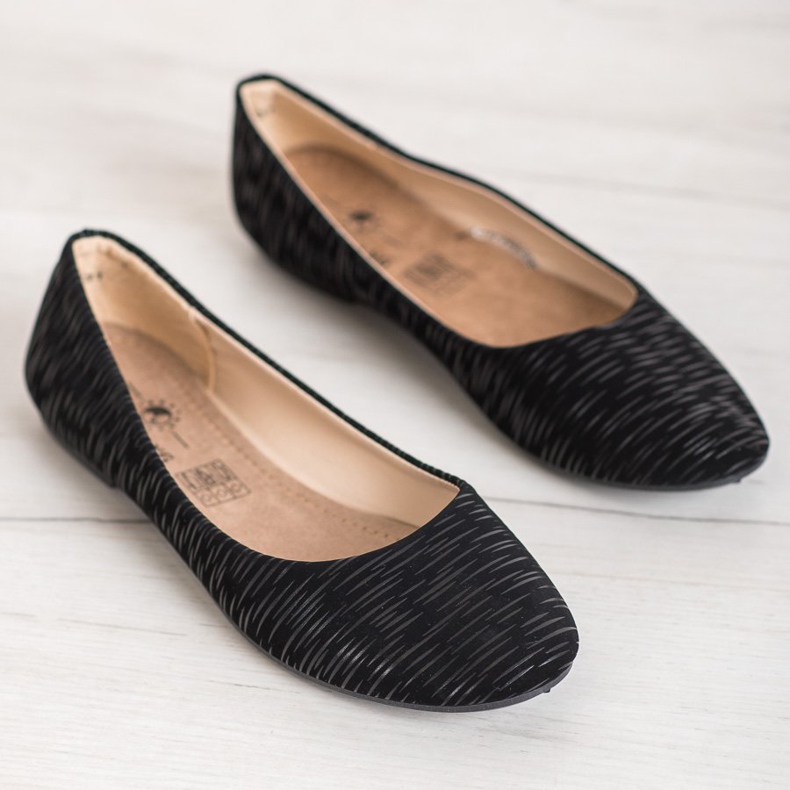 BAOLIKANG Balerină neagră cu model negru 2