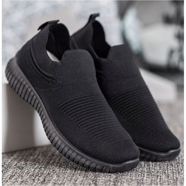 SHELOVET Sliponi negri negru 2