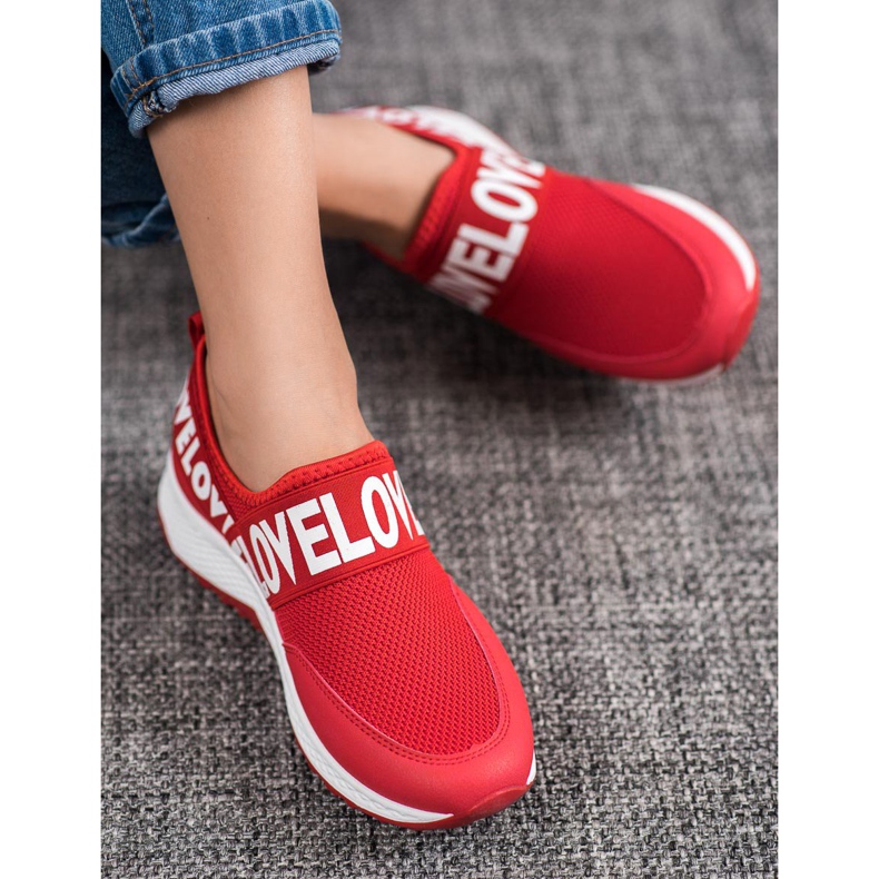 Weide Red Slipony Love roșu 1 Weide Red Slipony Love roșu 1