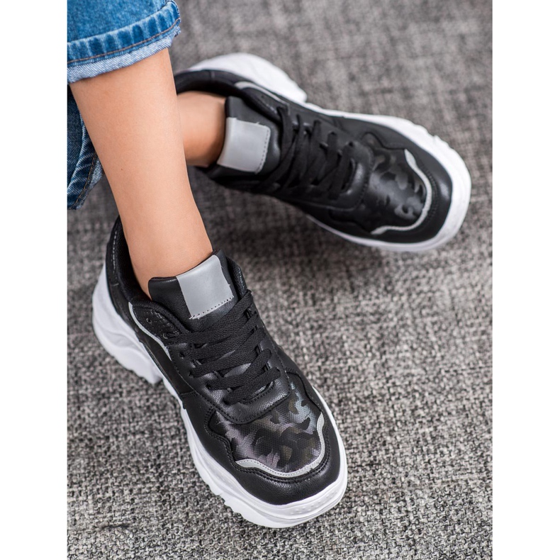 SHELOVET Adidași ușori negru 1