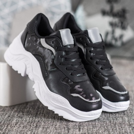 SHELOVET Adidași ușori negru 2