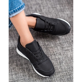 Camo Pantofi sport negri clasici negru 1