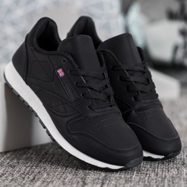 Camo Pantofi sport negri clasici negru 2