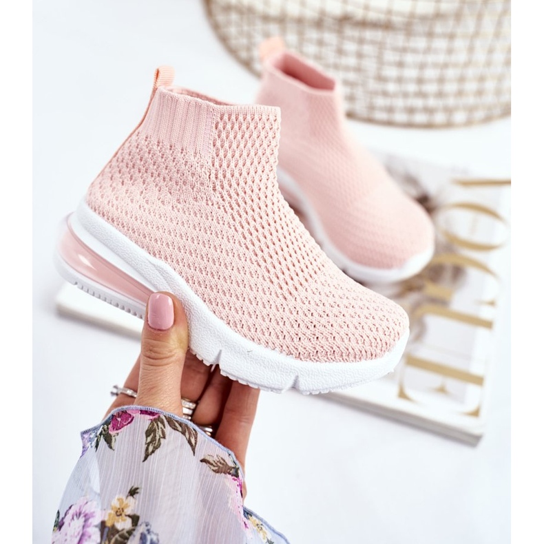 FRROCK Încălțăminte sport pentru copii Roz roz Tobi 2