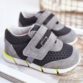 Bartek S.A. Pantofi copii pentru băieți Gri Bartek T-71949 / SA1 1