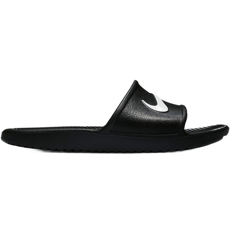 Sandală de duș Nike Kawa M 832655-001 diapozitive alb negru 1