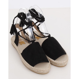 Espadrile negre pentru femei BB25 Negre negru 2 Espadrile negre pentru femei BB25 Negre negru 2