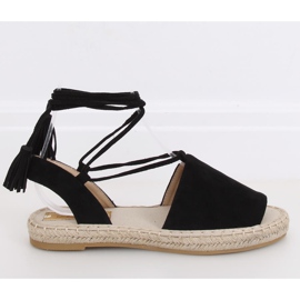 Espadrile negre pentru femei BB25 Negre negru 1 Espadrile negre pentru femei BB25 Negre negru 1