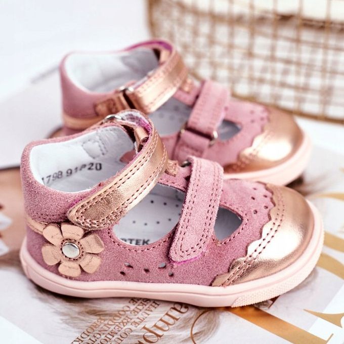 Bartek S.A. Sandale pentru copii pentru fete Profilactic Bartek T-81798-7 / 91P roz 2