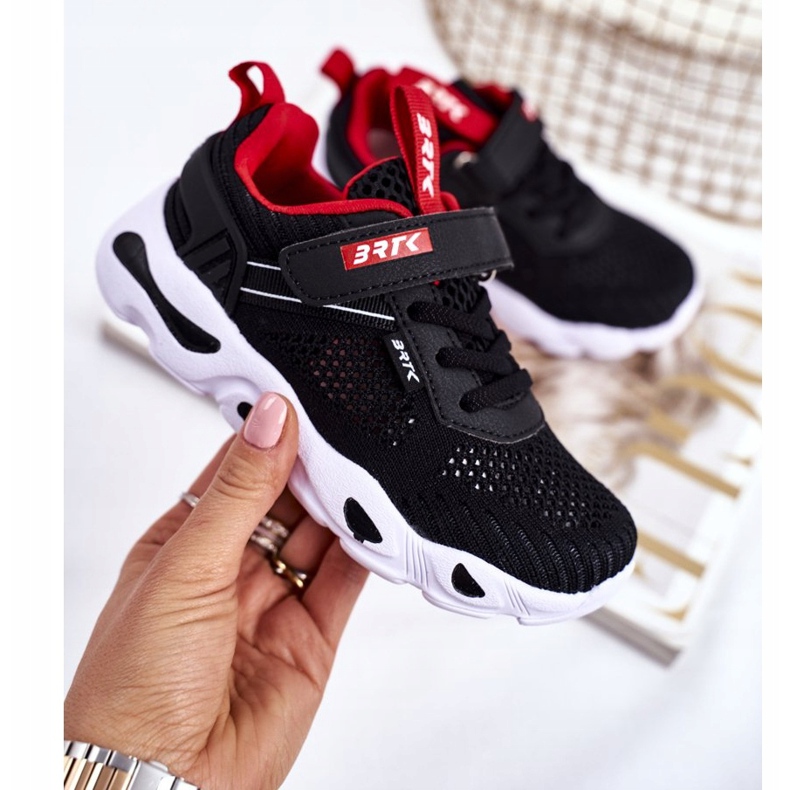 Bartek S.A. Încălțăminte sport pentru copii Bartek Black T-75214 / W35 negru 2