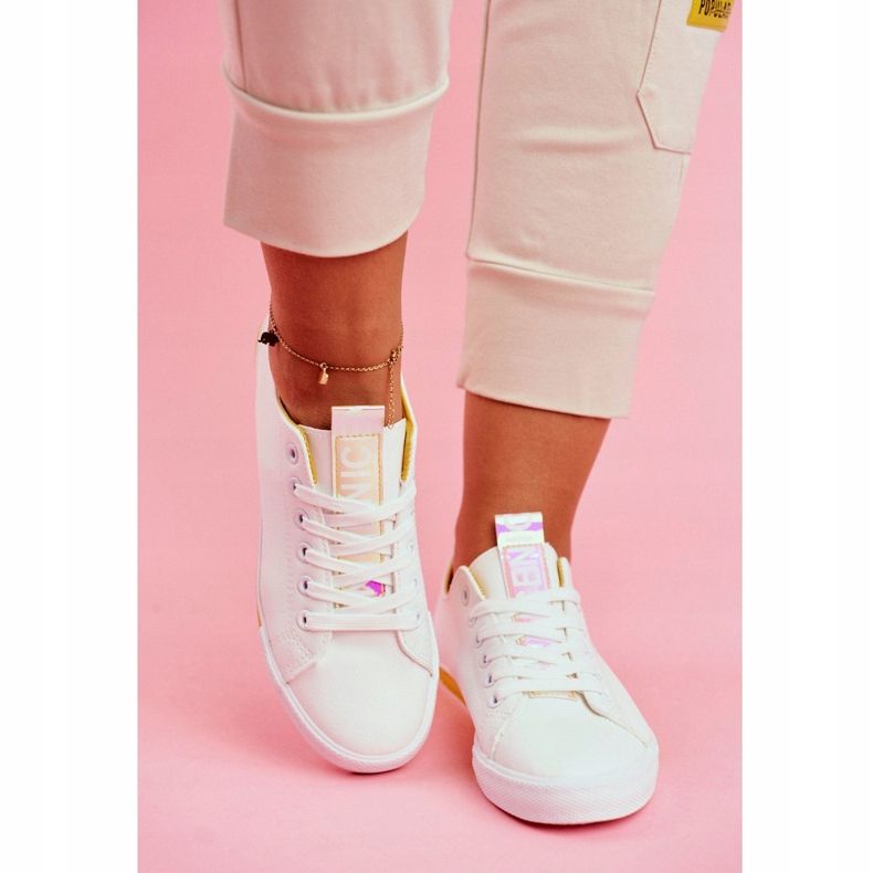 SEA Adidași clasici pentru femei Yellow Ville galben 2