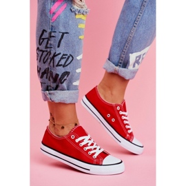 PS1 Adidași clasici pentru femei roșii Omerta roșu 1