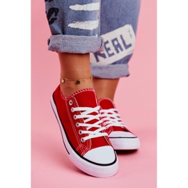 PS1 Adidași clasici pentru femei roșii Omerta roșu 2