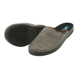 Papuci bărbați Adanex 24618 gri 3