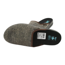 Papuci bărbați Adanex 24618 gri 4