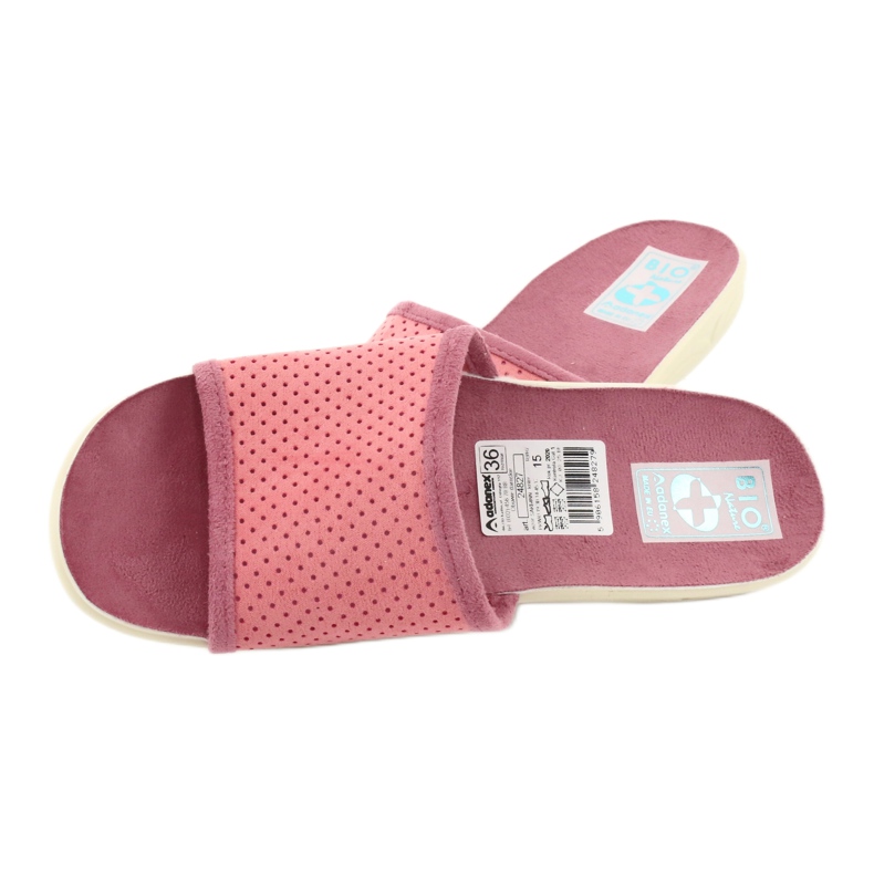 Papuci de damă Adanex 24827 roz 4 Papuci de damă Adanex 24827 roz 4