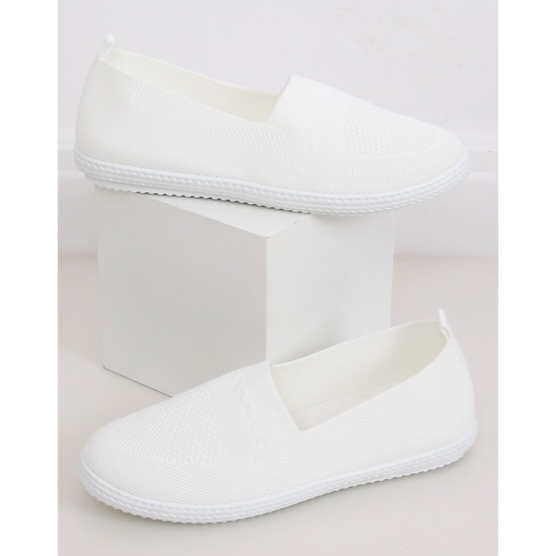 Adidași de damă albi ZK097 Bianco 1
