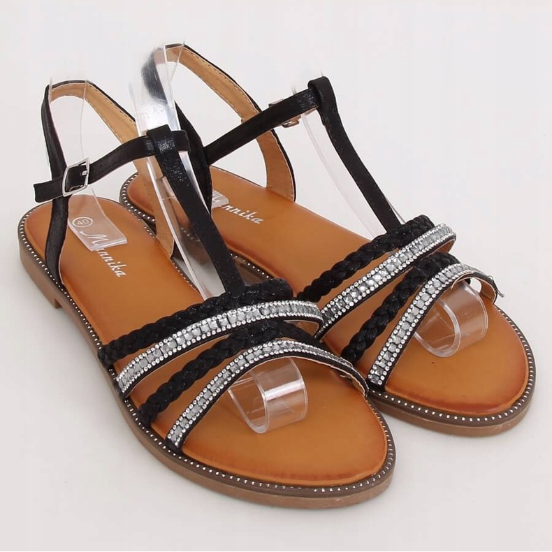 Sandale dama negre S060123 Negre negru 1