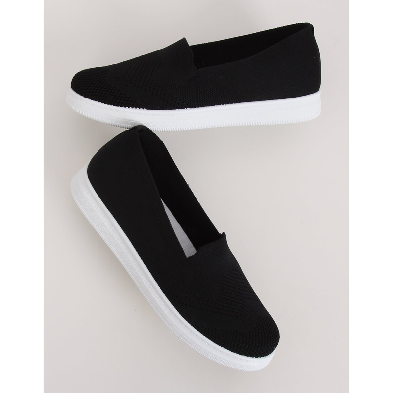 Adidași negri pentru femei negri ZK069 Nero negru 1