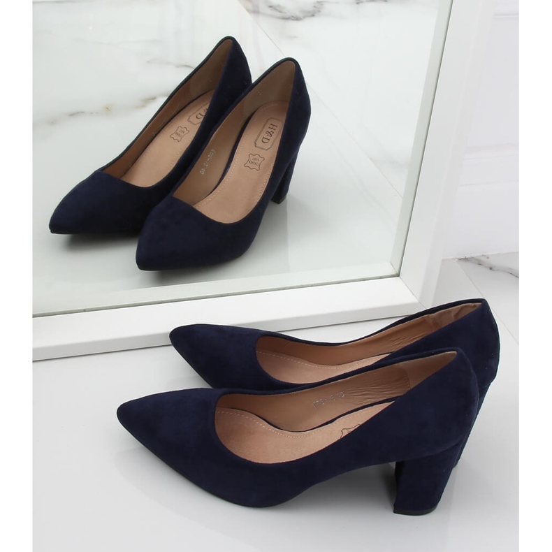 Pompe pe stâlp, bleumarin E08-12 Albastru albastru marin 1