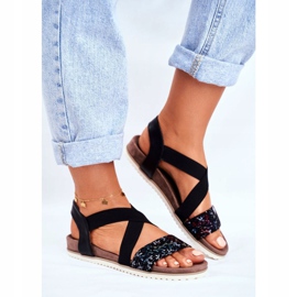 EVE Sandale de damă elegante Morrin negru 1