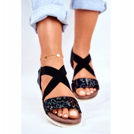 EVE Sandale de damă elegante Morrin negru 2