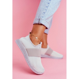 SEA Slip-on sport pentru femei gri deschis La Fiesta 1