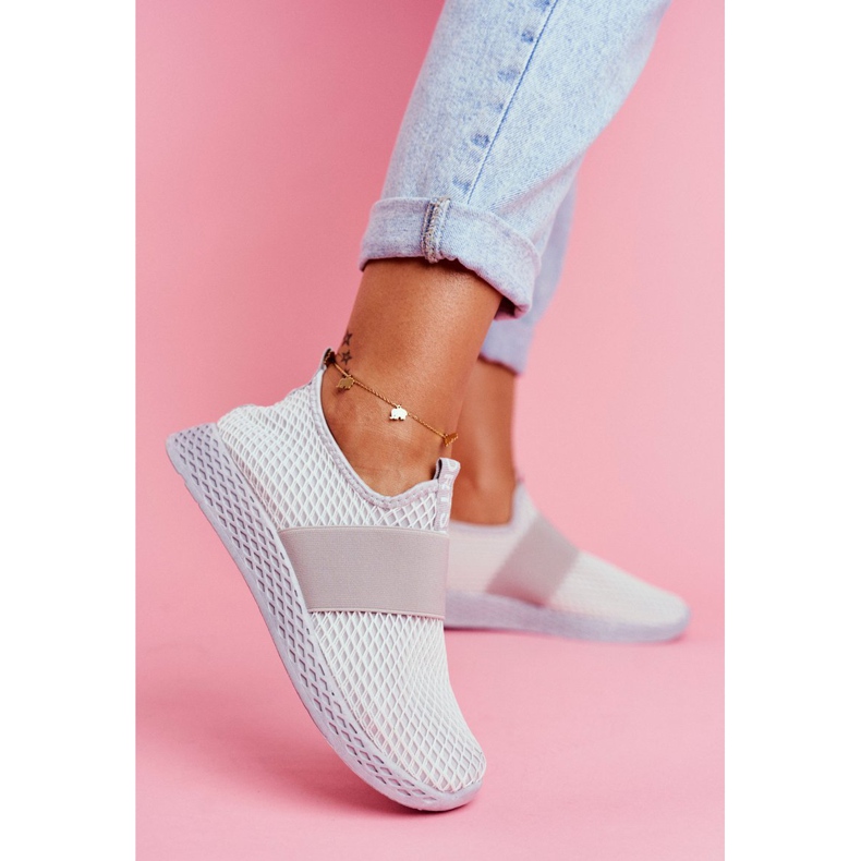 SEA Slip-on sport pentru femei gri deschis La Fiesta 1